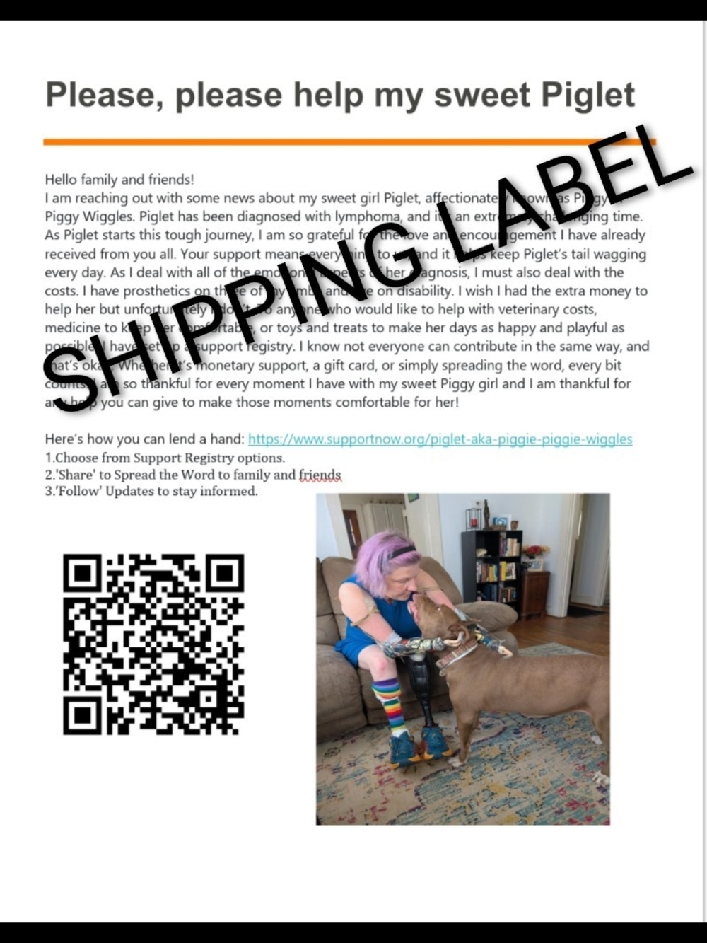 Shipping Label